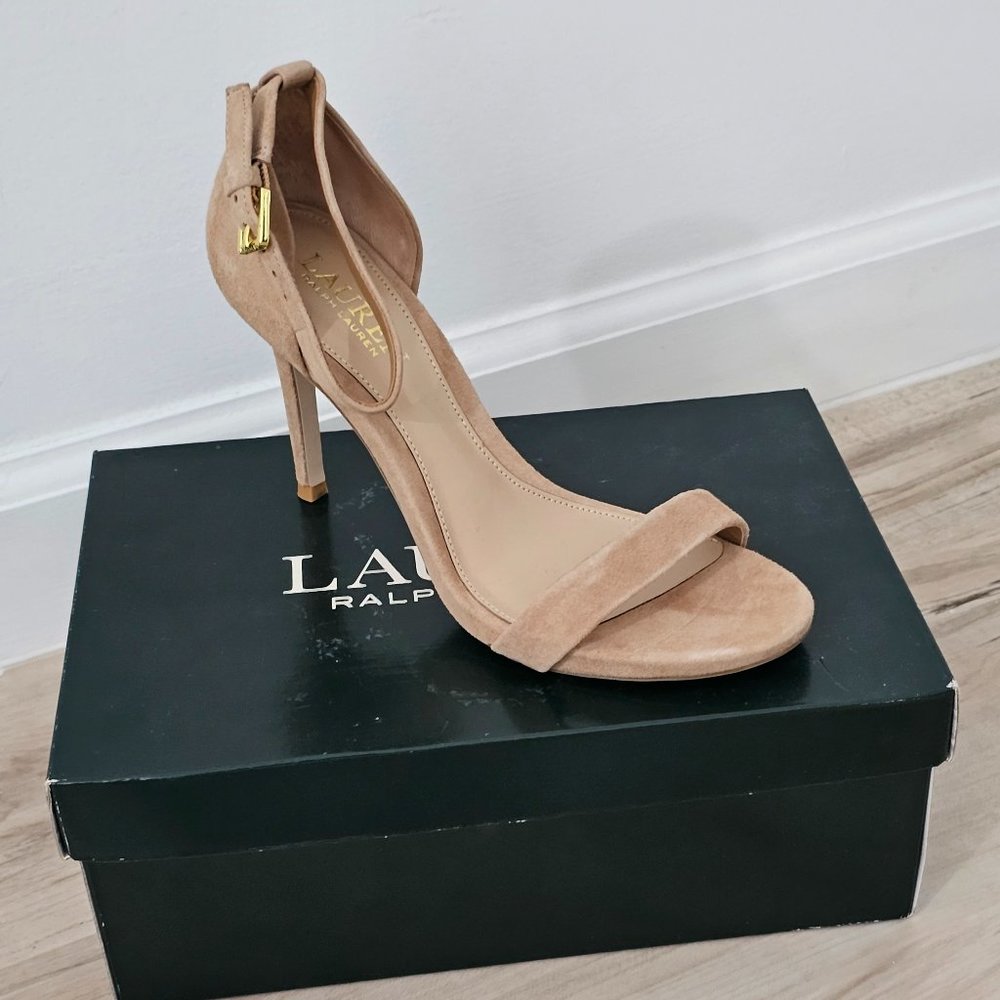 Ralph Lauren heel sandals - Brand New in Box